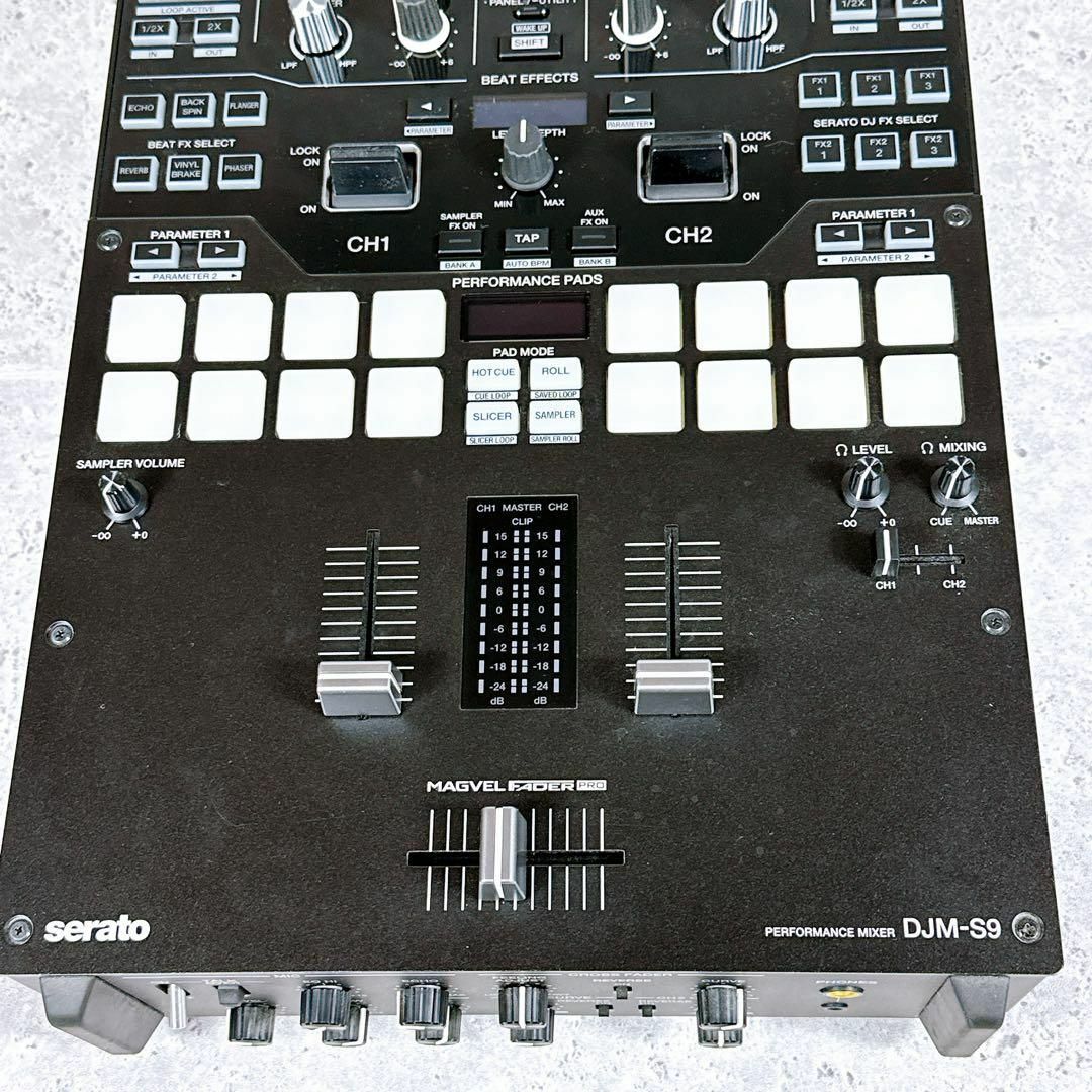 Pioneer(パイオニア)の美品 Pioneer DJミキサー DJM-S9 パイオニア 楽器のDJ機器(DJミキサー)の商品写真