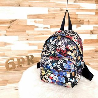 レスポートサック(LeSportsac)の【レスポートサック】フローラル キルティング リュック フラワー 花柄 カラフル(リュック/バックパック)