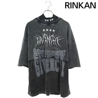 ジバンシィ(GIVENCHY)のジバンシィ  22AW  BM71FE3YT オーバーラップエフェクト刺繍レイヤードTシャツ メンズ M(Tシャツ/カットソー(半袖/袖なし))