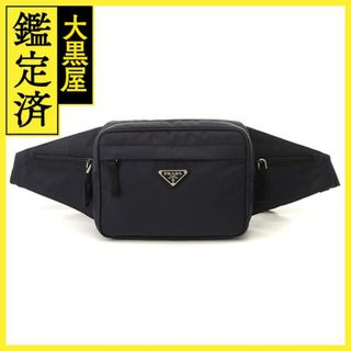 プラダ(PRADA)のPRADA　ウエストバッグ　2VL001　ネイビー　ナイロン　【437】(ボディバッグ/ウエストポーチ)