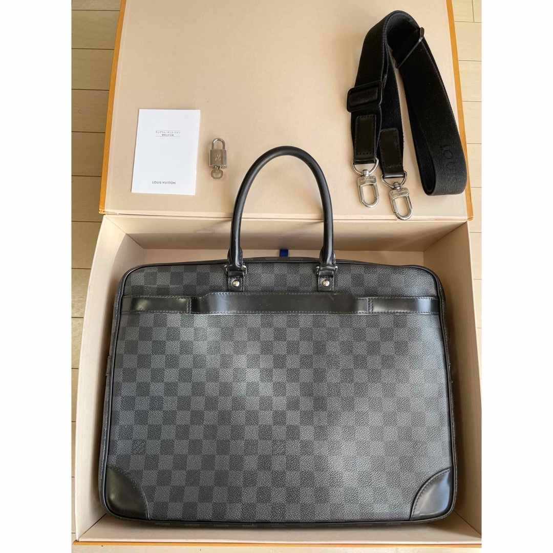 LOUIS VUITTON(ルイヴィトン)のLouis Vuitton PDV GM ダミエグラフィット ビジネスバッグ メンズのバッグ(ビジネスバッグ)の商品写真