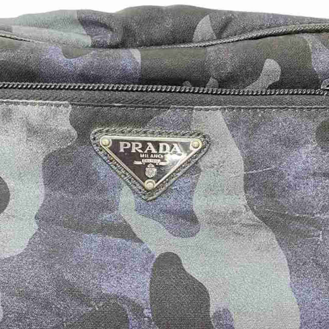 PRADA(プラダ)のプラダ PRADA 2NA819 ハンドル付ポーチ セカンドバッグ カモフラ メンズのバッグ(セカンドバッグ/クラッチバッグ)の商品写真