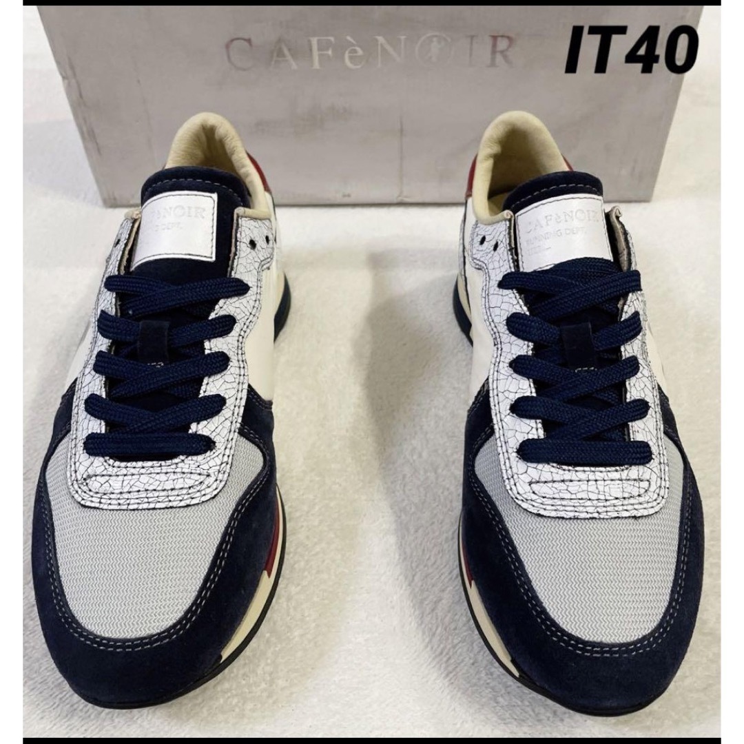 SALE‼️【新品】CAFENOIR(カフェノワール)  トリコロール 40 メンズの靴/シューズ(スニーカー)の商品写真