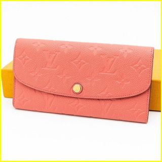 ルイヴィトン(LOUIS VUITTON)の★超美品★ ヴィトン 長財布 アンプラント エミリー ホットピンク(財布)