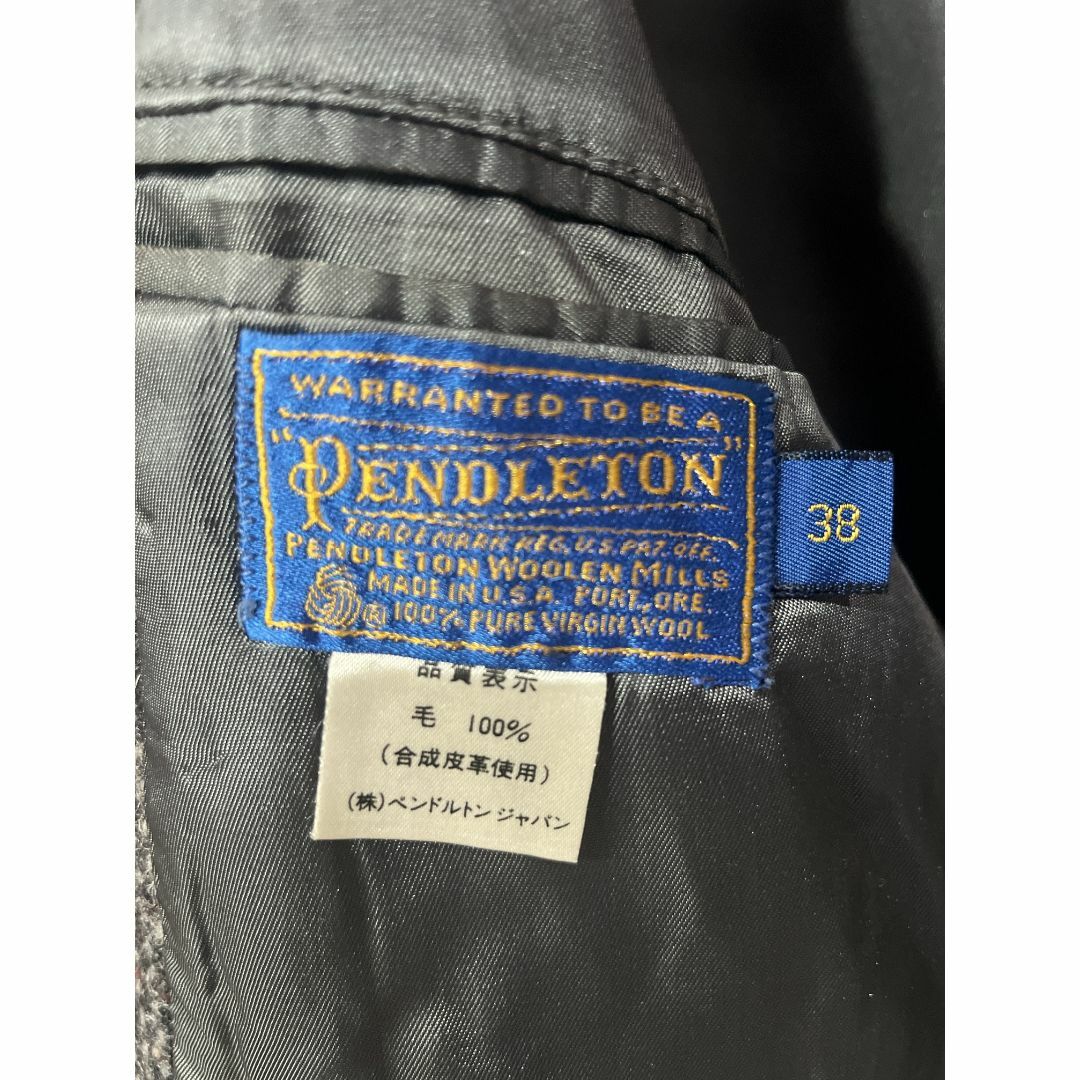 PENDLETON(ペンドルトン)のペンドルトン テーラードジャケット エルボーパッチ 38 ビンテージ ロカビリー メンズのジャケット/アウター(テーラードジャケット)の商品写真