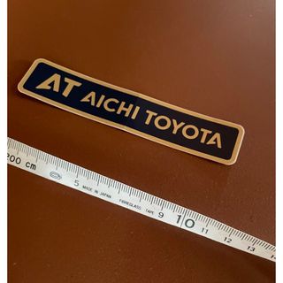 トヨタ(トヨタ)の愛知トヨタ　ステッカー　AICHI TOYOTA ディーラー(車外アクセサリ)