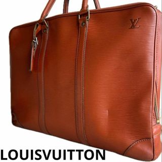 LOUIS VUITTON - 【保存袋付き】ルイヴィトン ビジネスバッグ エピ ポルトドキュマン