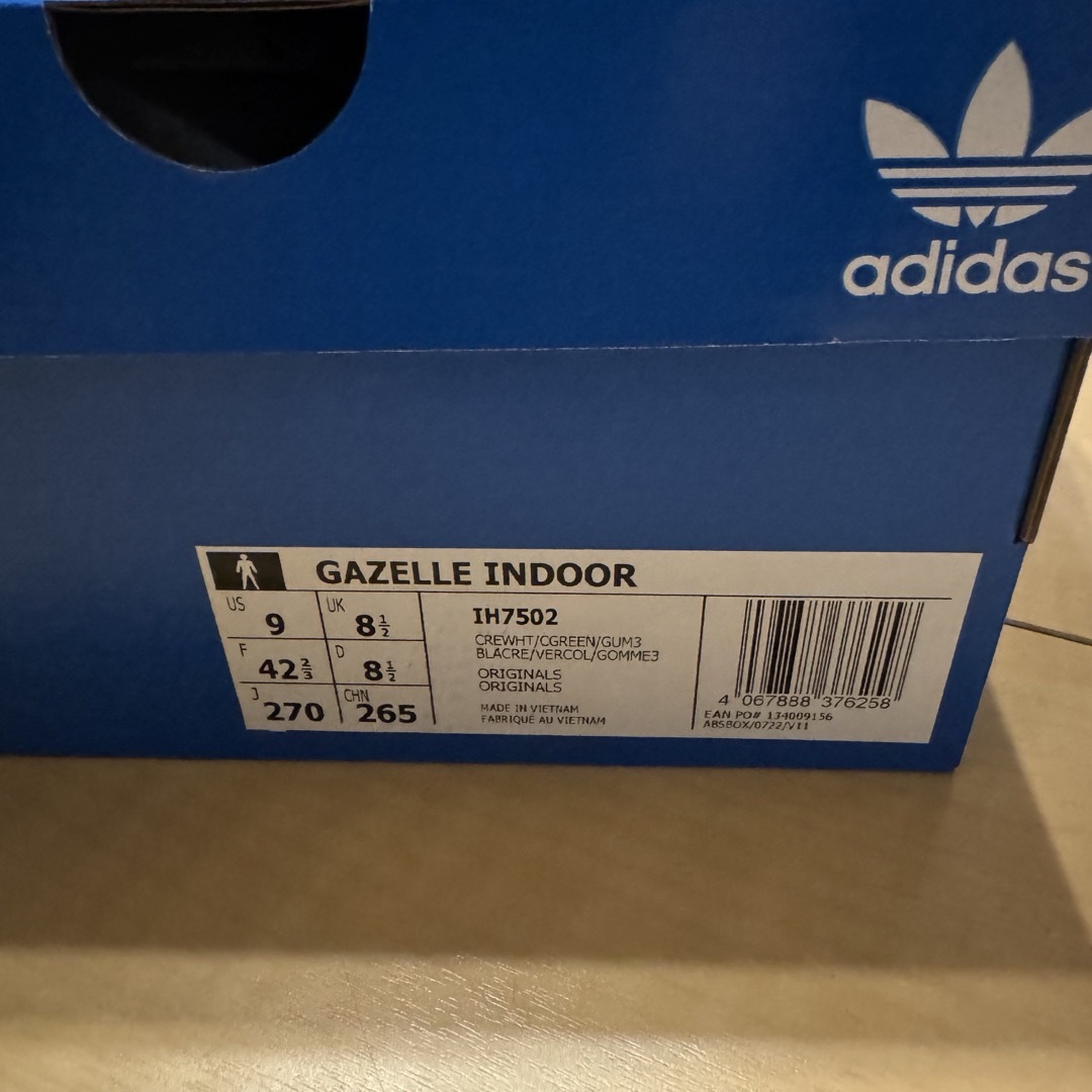 adidas(アディダス)のadidas Gazelle indoor ガゼル インドア IH7502 メンズの靴/シューズ(スニーカー)の商品写真
