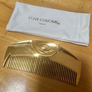 ラブクロム(LOVE CHROME)のLOVE CHROME ラブクロム  K24GPツキ ゴールド(ヘアブラシ/クシ)