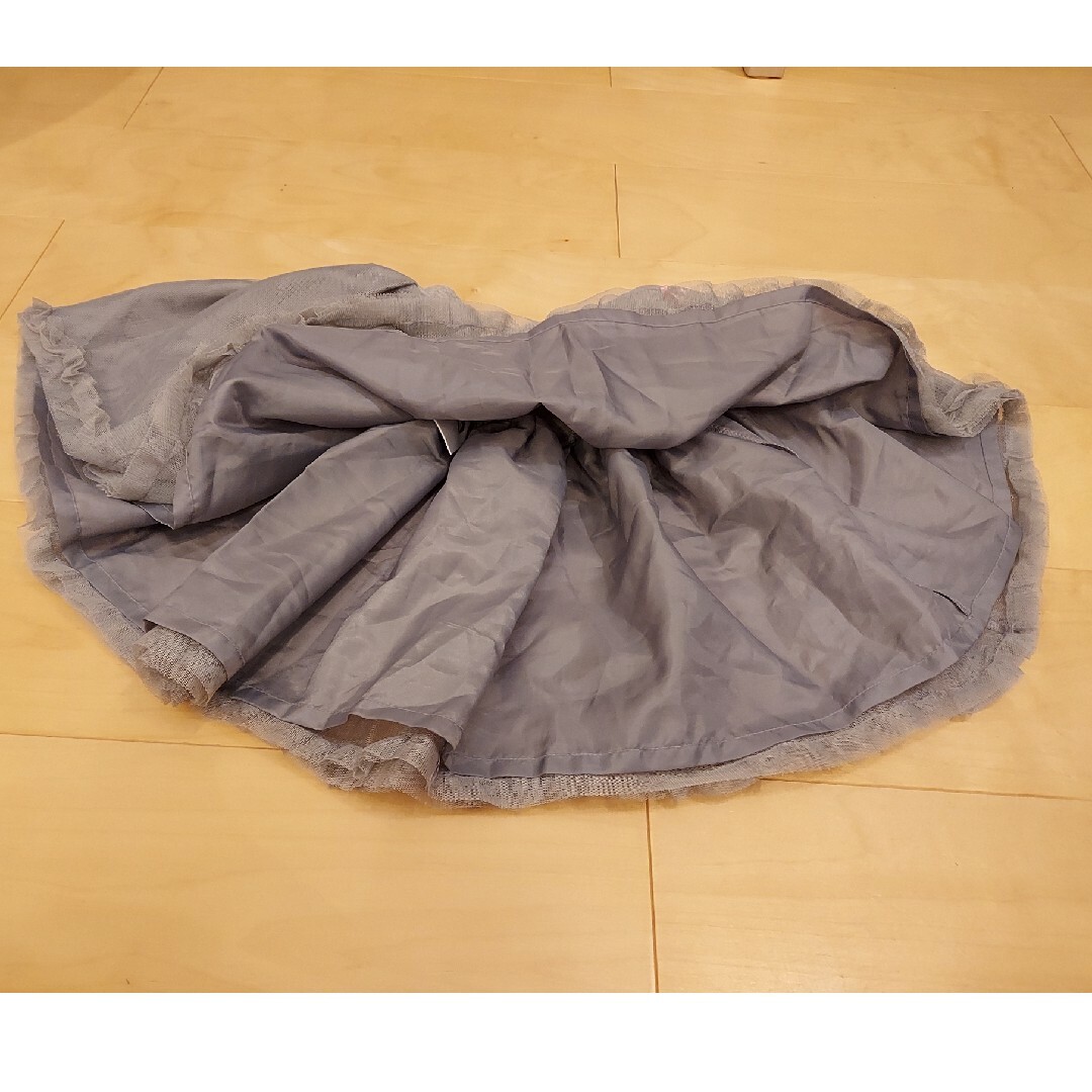 チュールスカート130　TORIDORY キッズ/ベビー/マタニティのキッズ服女の子用(90cm~)(スカート)の商品写真