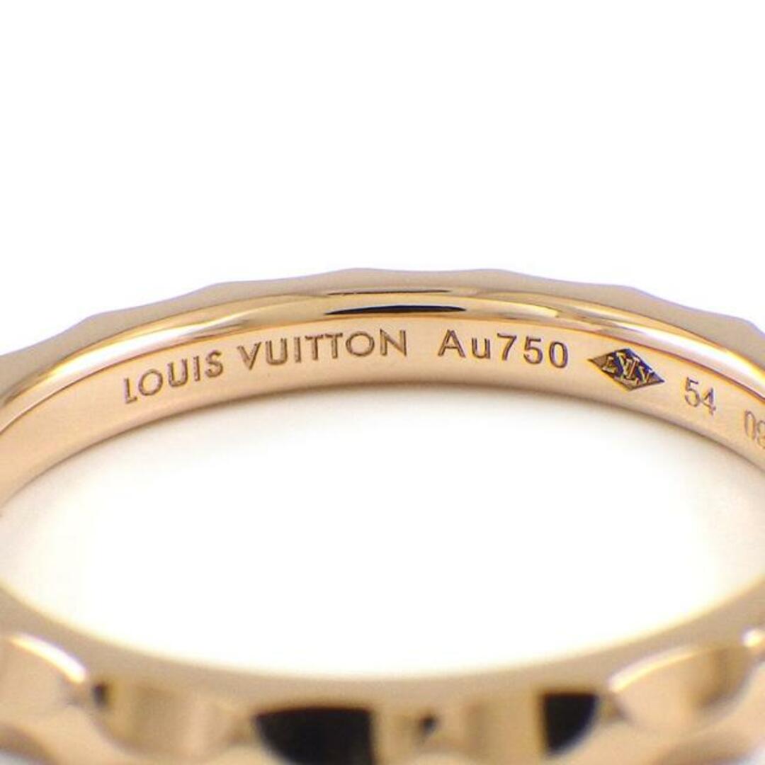 LOUIS VUITTON(ルイヴィトン)のルイ・ヴィトン LOUIS VUITTON リング アリアンス モノグラム アンフィニ Q9F73H K18PG 14号 / #54 【中古】 レディースのアクセサリー(リング(指輪))の商品写真