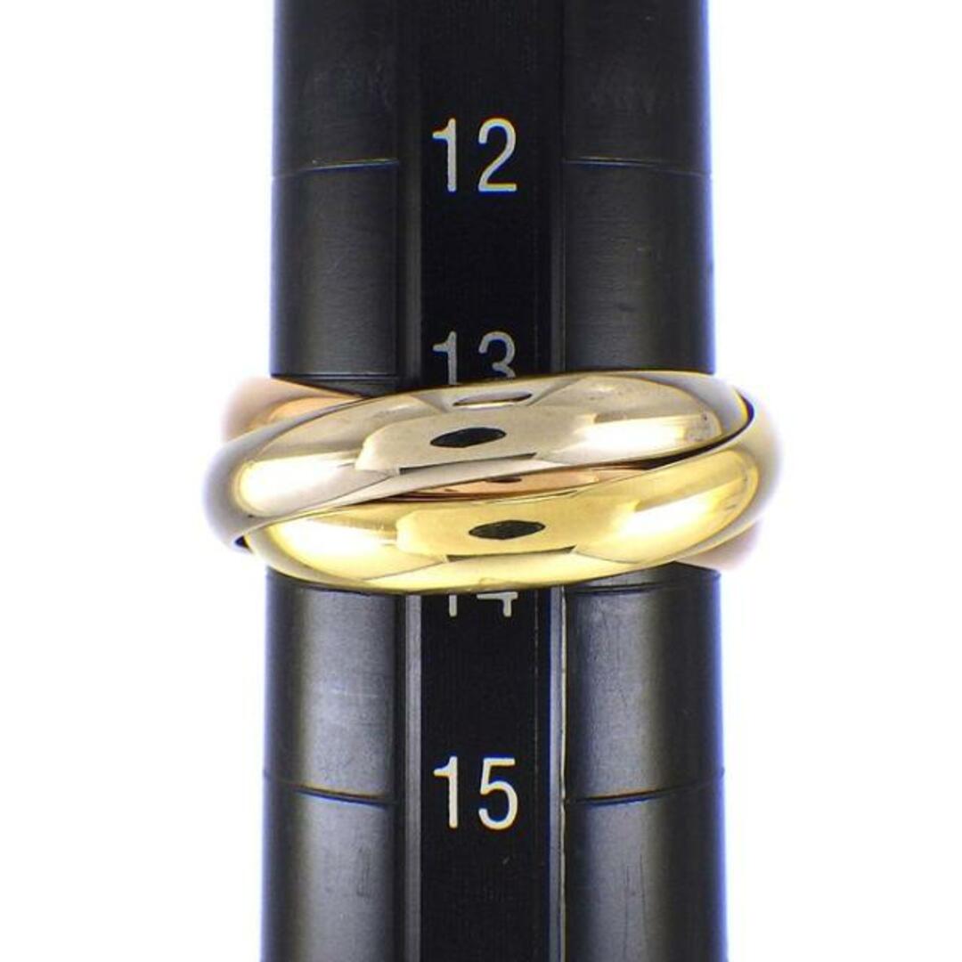 Cartier(カルティエ)のカルティエ Cartier リング トリニティ スリーカラー K18PG K18WG K18YG 13.5号 / #54 【中古】 レディースのアクセサリー(リング(指輪))の商品写真