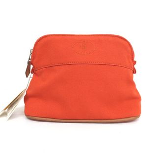 エルメス(Hermes)のエルメス ポーチ ボリードポーチ20 1010629M-10 レッド HERMES IT319383 超美品(ポーチ)