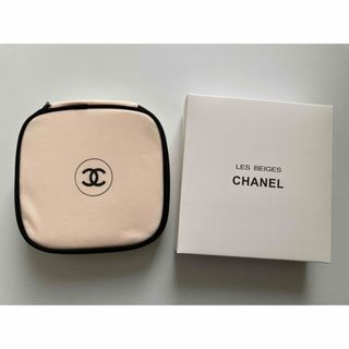 シャネル(CHANEL)のCHANEL シャネル 化粧ポーチ ホワイト スクエア 正規品 ノベルティ 新品(ポーチ)