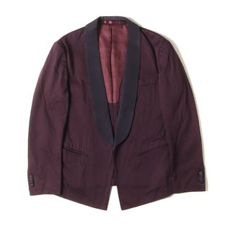 ポールスミス(Paul Smith)のPaul Smith ポールスミス ジャケット サイズ:M レーヨン ラペル コットン 1B テーラードジャケット タキシード ドレス エンジ アウター ブレザー 上着【メンズ】【中古】(テーラードジャケット)