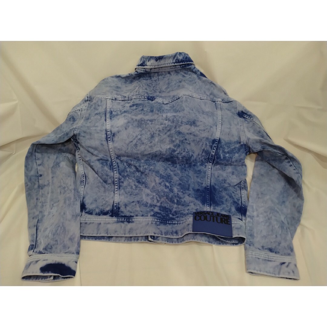 【最終セール中】 VERSACE JEANS COUTURE デニムジャケット メンズのジャケット/アウター(Gジャン/デニムジャケット)の商品写真