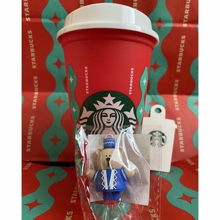 スターバックスコーヒー(Starbucks Coffee)のホリデー2022リユーザブルカップ専用ドリンクホールキャップベアリスタナット(タンブラー)