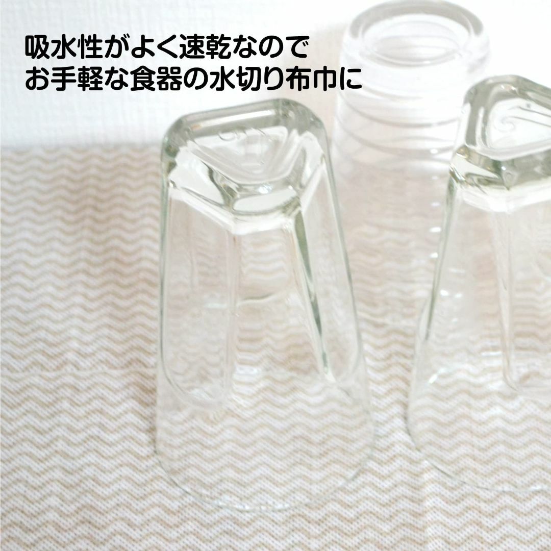 【色: ライトブラウン】カウンタークロス 100枚 ライトブラウン 不織布 業務 インテリア/住まい/日用品のキッチン/食器(その他)の商品写真