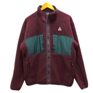 ナイキ(NIKE)のナイキ FN0373-681 ACG フリースジャケット ブルゾン 長袖 M 赤(その他)