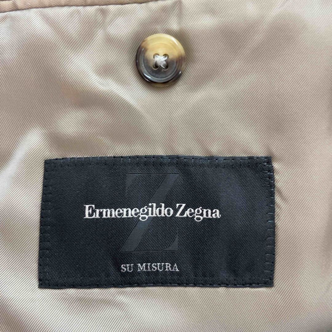 Ermenegildo Zegna(エルメネジルドゼニア)のErmenegildo Zegna エルメネジルドゼニア メンズ テーラードジャケット　毛100％　グレー メンズのジャケット/アウター(テーラードジャケット)の商品写真