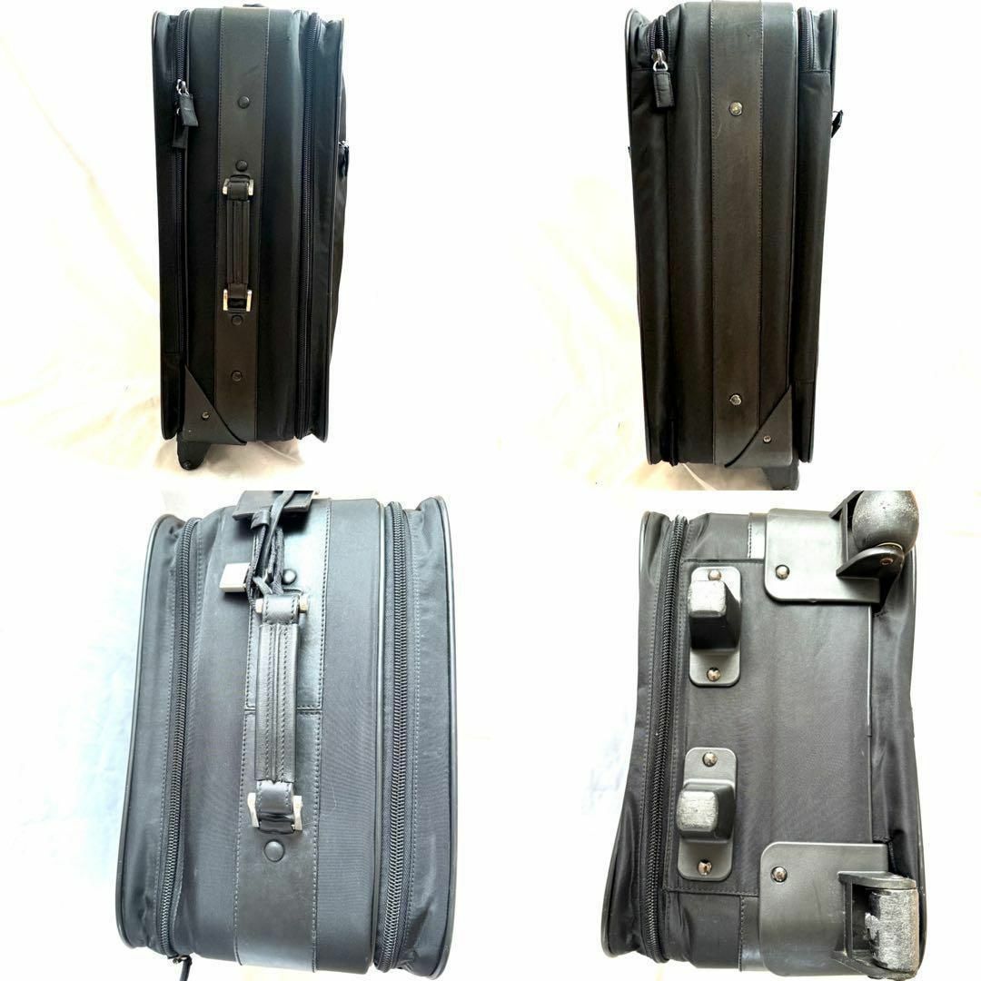 PRADA(プラダ)のPRADA プラダ キャリーバッグ バック 三角ロゴ ハンドル収納 鍵 ブラック レディースのバッグ(スーツケース/キャリーバッグ)の商品写真