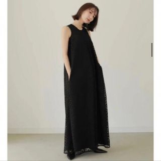 louren geometry lace dress(ロングワンピース/マキシワンピース)