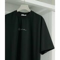 【BLACK】『WEB/一部店舗限定カラー』シシュウポンチTシャツ(5分袖)