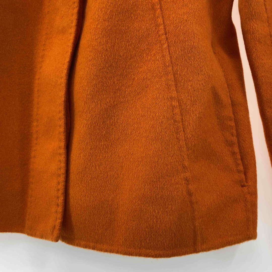 自由区(ジユウク)の自由区 ジユウク レディース ブルゾン 襟あり 無地 オレンジ レディースのジャケット/アウター(ブルゾン)の商品写真
