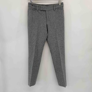 ミッシェルクラン(MICHEL KLEIN)のMICHEL KLEIN ミッシェルクラン レディース ストライプ スラックス Victorian Lambswool ラムズウール グレー(その他)