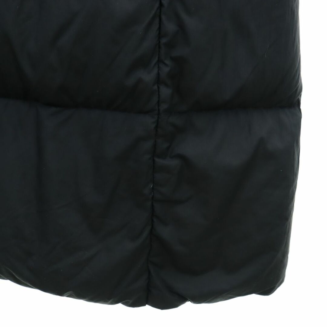 UNIQLO(ユニクロ)のユニクロ 長袖 ライトウェイト ダウンコート XL ブラック UNIQLO フード レディース 古着 【240312】 レディースのジャケット/アウター(ダウンコート)の商品写真