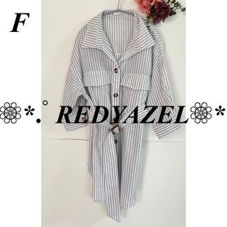 レディアゼル(REDYAZEL)のREDYAZEL レディアゼル ストライプ柄シャツ(シャツ/ブラウス(半袖/袖なし))