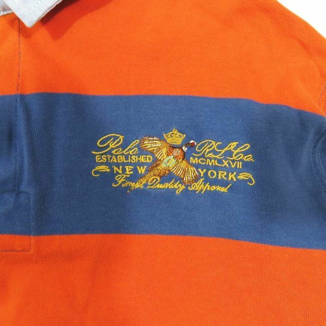 POLO RALPH LAUREN(ポロラルフローレン)のPolo by Ralph Lauren ラグビーシャツ ポロシャツ ボーダー メンズのトップス(シャツ)の商品写真