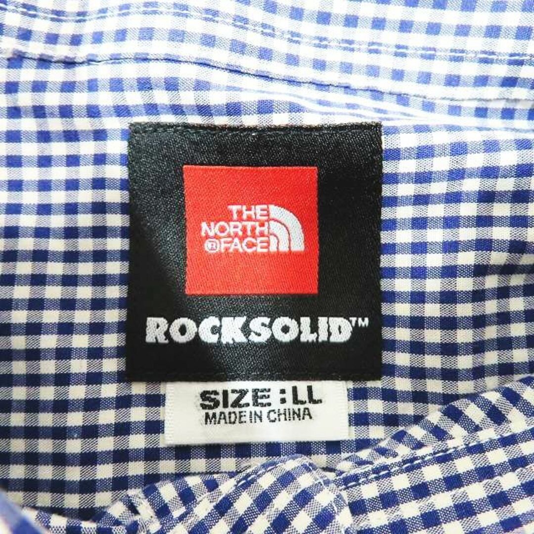 THE NORTH FACE(ザノースフェイス)のTHE NORTH FACE ROCK SOLID ボタンダウン チェックシャツ メンズのトップス(シャツ)の商品写真