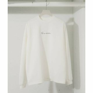 センスオブプレイスバイアーバンリサーチ(SENSE OF PLACE by URBAN RESEARCH)の【WHITE】シシュウポンチロングスリーブTシャツ(Tシャツ/カットソー(半袖/袖なし))