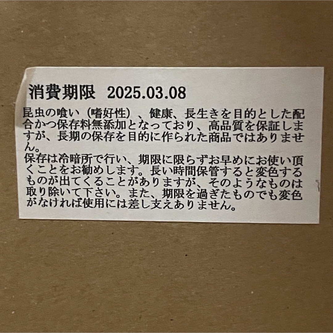 ×100個　 KBファーム プロゼリー 昆虫ゼリー クワガタムシ　カブトムシ その他のペット用品(虫類)の商品写真