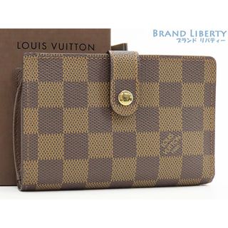 ルイヴィトン(LOUIS VUITTON)の新品同様ルイヴィトンダミエポルトモネ ヴィエノワ二つ折りがま口財布コン(財布)