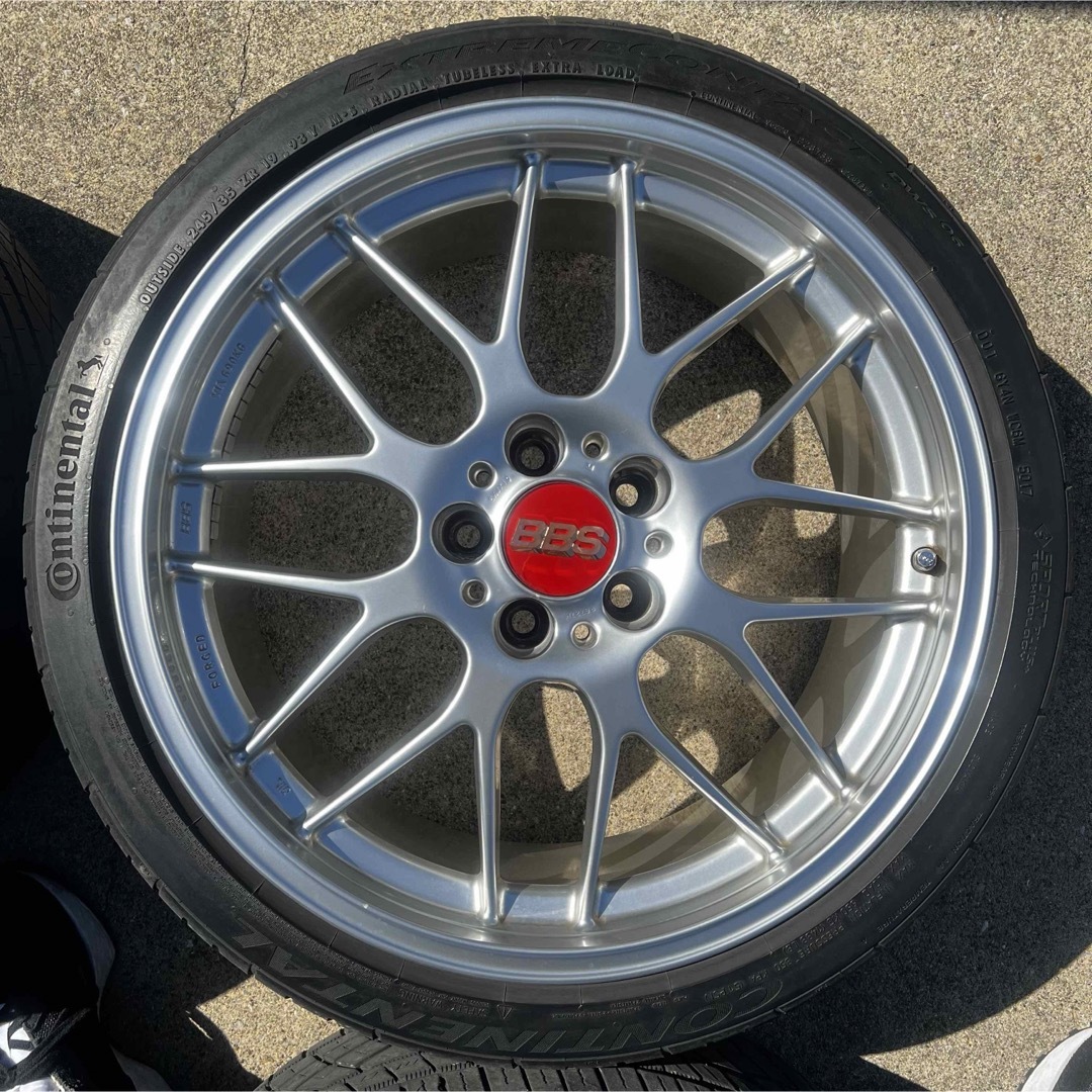 BBS(ビービーエス)のBBS RG-R 19インチ　レクサスGS 自動車/バイクの自動車(タイヤ・ホイールセット)の商品写真