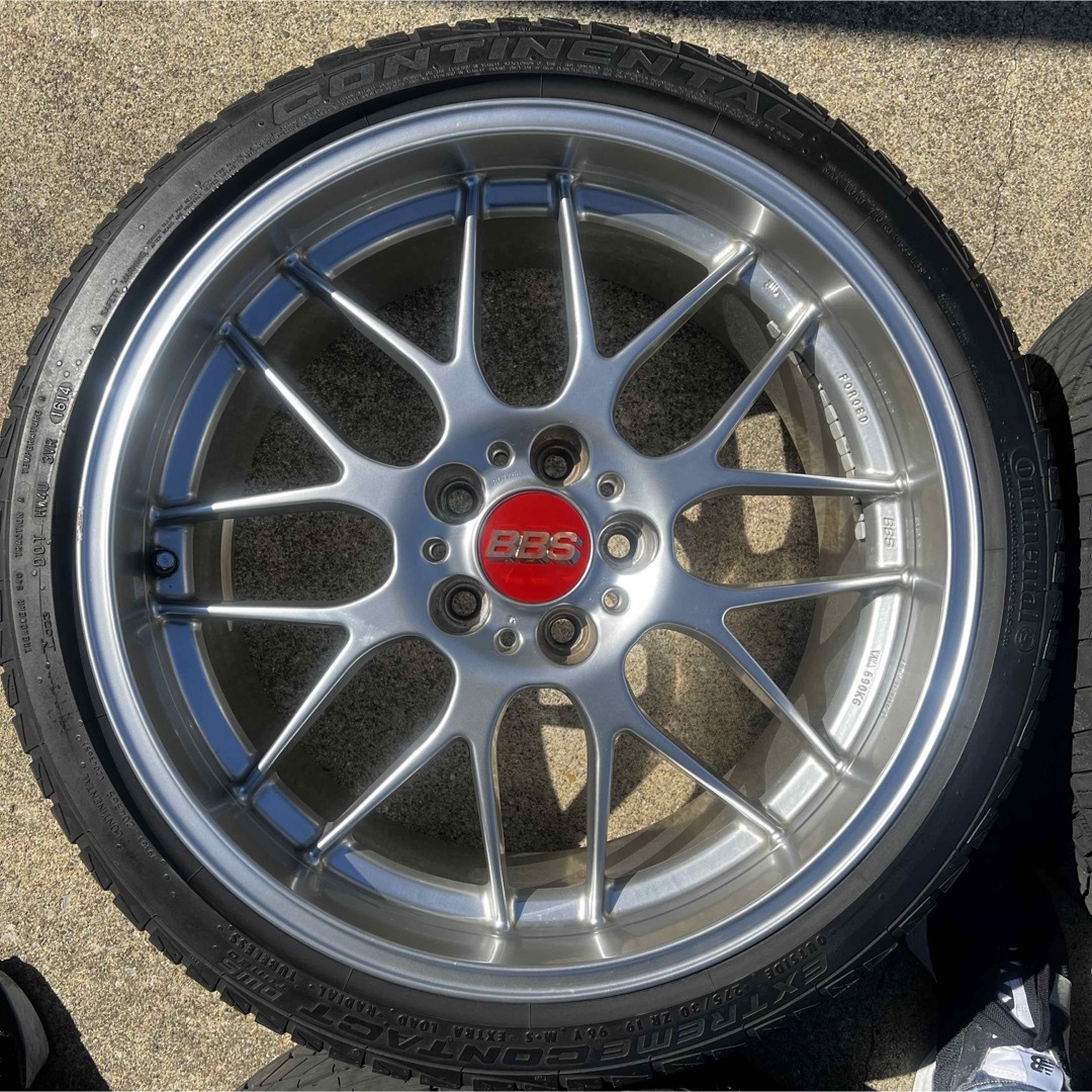 BBS(ビービーエス)のBBS RG-R 19インチ　レクサスGS 自動車/バイクの自動車(タイヤ・ホイールセット)の商品写真