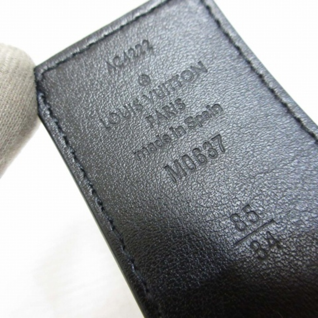 LOUIS VUITTON(ルイヴィトン)のルイヴィトン エクリプス サンチュール LVシェイプ ロゴ ベルト M0637 メンズのファッション小物(ベルト)の商品写真