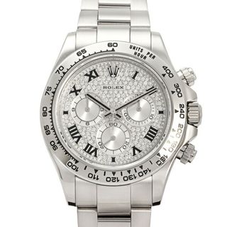 ロレックス(ROLEX)のロレックス ROLEX デイトナ コスモグラフ 116509ZER 全面ダイヤ文字盤 中古 腕時計 メンズ(腕時計(アナログ))