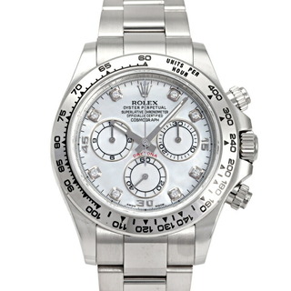 ロレックス(ROLEX)のロレックス ROLEX デイトナ コスモグラフ 116509NG ホワイト/8PD文字盤 中古 腕時計 メンズ(腕時計(アナログ))