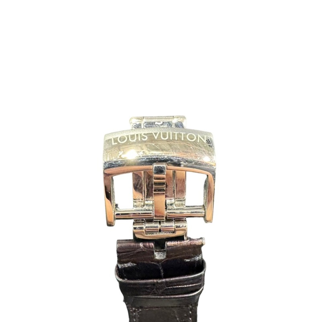 LOUIS VUITTON(ルイヴィトン)の　ルイ・ヴィトン LOUIS VUITTON タンブール オートマティックGM モノグラムエクリプス QA140Z ステンレススチール メンズ 腕時計 メンズの時計(その他)の商品写真