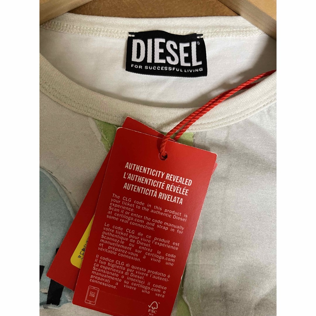 DIESEL(ディーゼル)の新品タグ付き❗️定価¥64000半額以下❗️レア！DIESEL ロンT メンズのトップス(Tシャツ/カットソー(七分/長袖))の商品写真