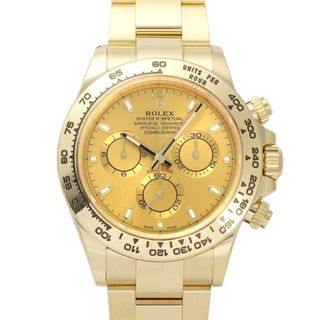 ロレックス(ROLEX)のロレックス ROLEX デイトナ コスモグラフ 116508 シャンパン文字盤 中古 腕時計 メンズ(腕時計(アナログ))