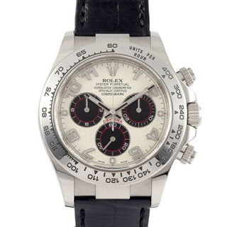 ロレックス(ROLEX)のロレックス ROLEX デイトナ コスモグラフ 116519 ホワイト/ブラック/アラビア文字盤 中古 腕時計 メンズ(腕時計(アナログ))