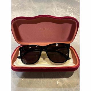 グッチ(Gucci)の美品　付属品付　GUCCI グッチ　サングラス　GG0078SK-002 (サングラス/メガネ)