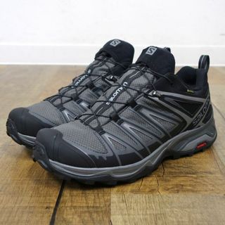 極美品 サロモン SALOMON X ULTRA 3 WIDE GTX エックス ウルトラ 3 ワイド ゴアテックス 26.5cm 登山靴 トレッキング シューズ アウトドア(登山用品)