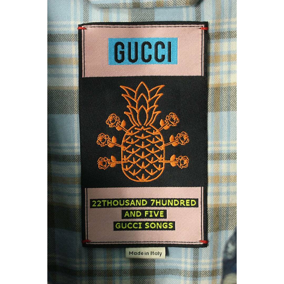 Gucci(グッチ)のグッチ  674339 XDBTY GG柄デニムベスト メンズ 46 メンズのジャケット/アウター(その他)の商品写真