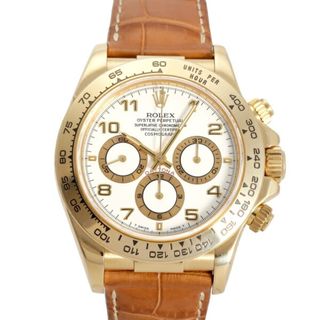 ロレックス(ROLEX)のロレックス ROLEX デイトナ コスモグラフ 16518 ホワイト文字盤 中古 腕時計 メンズ(腕時計(アナログ))