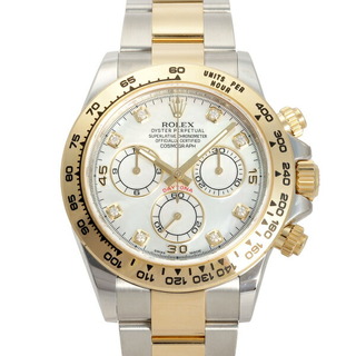 ロレックス(ROLEX)のロレックス ROLEX デイトナ コスモグラフ 116503NG ホワイト文字盤 中古 腕時計 メンズ(腕時計(アナログ))